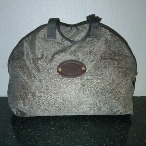NWT Borbonese Redwall Animal Print Tote Bag